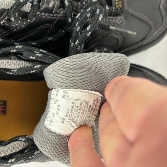 Rustler Advantage Slip Resistant Steel Toe Safety Shoes/low Boots Men's Size 6.5 - Picture 8 of 10